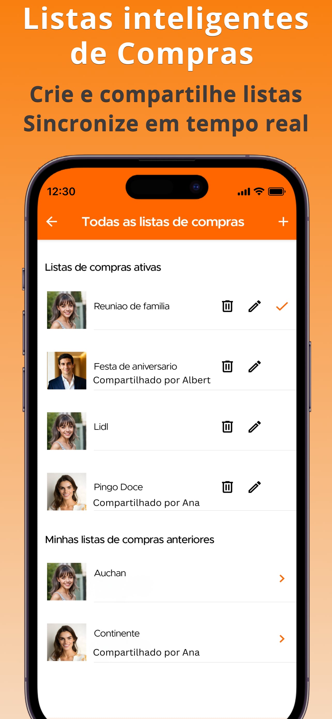 Shopping List Management